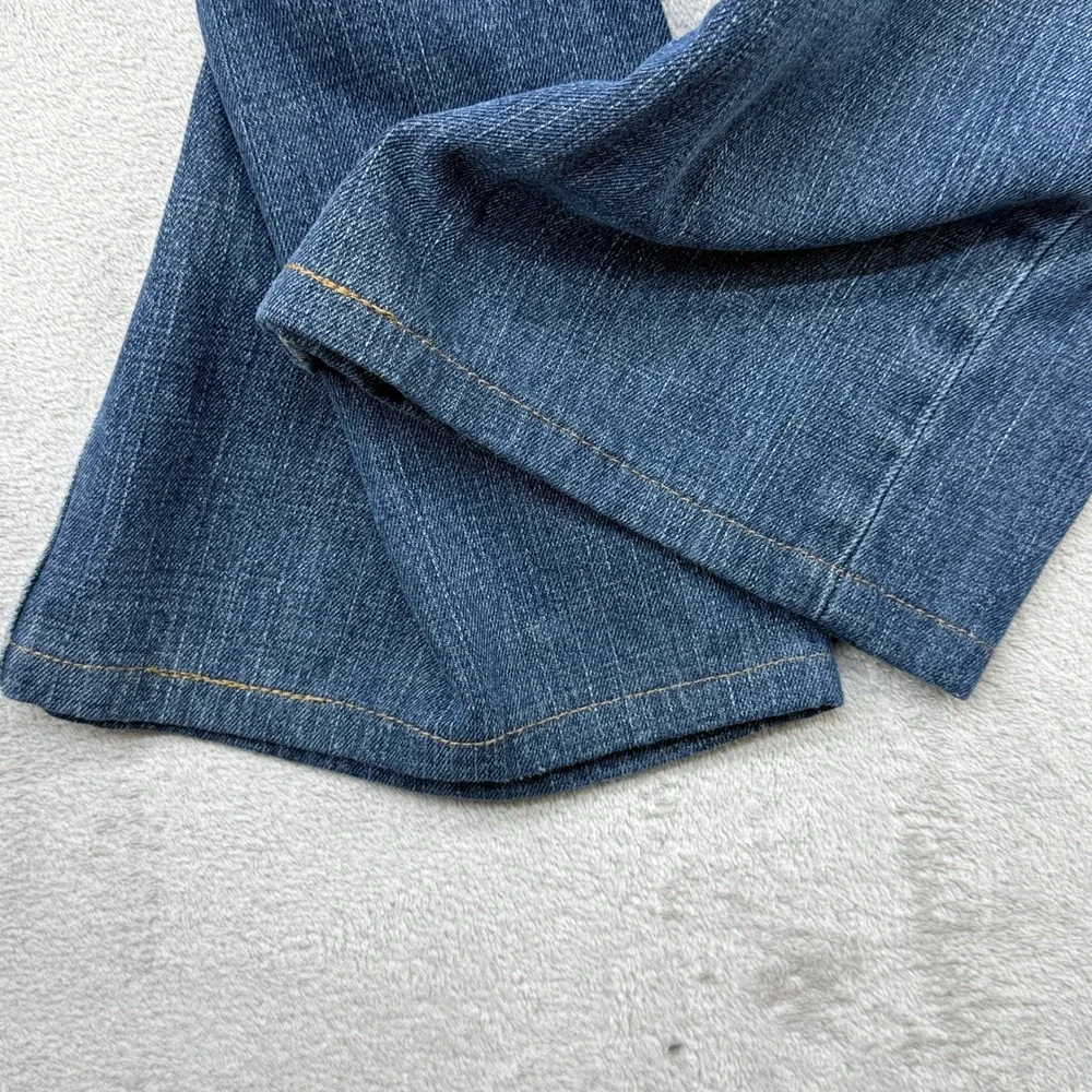 Levis 569 Loose Straight Jeans Mens 38x30 38x25 HEMMED Blue Relaxed Fit Denim